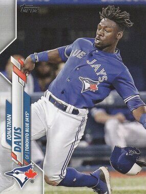 Jonathan Davis - 2020 Topps Update Series Baseball Card
